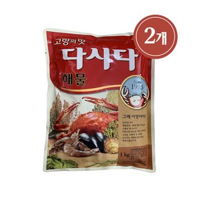 (상온)다시다 해물1kg, 1kg, 2개