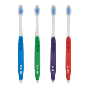 [Gum ] 검 교정 칫솔 V커팅 124 보통모 <정품 > 4pcs, 1개입, 4개
