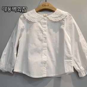 치크 DP01 레이스카라 브라우스 CKBA2481G