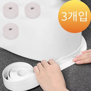 미리안 다용도 3.8 cm x 3.2 m 방수테이프, 화이트 X  3개, 3개