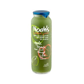 노아주스 사과 복숭아 키위 망고 라임, 260ml, 12개