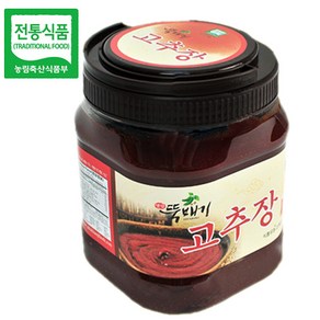 [전통식품] 둑배기식품 옛맛뚝배기 고추장, 2kg, 1개