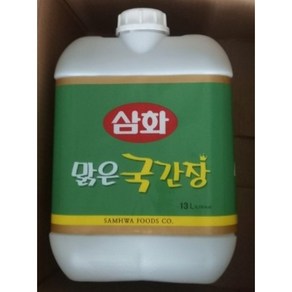 삼화 맑은국간장, 13L, 2개