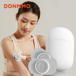 Donmmo 휴대용 저주파 마사지기 근육의 피로를 풀어주는 무선 충전식 붙이는 마사지기 DM-U8