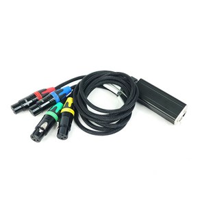 젤로히오 RJ45-XLR 스네이크 오디오 케이블, RJ45-XLR(F), 1개