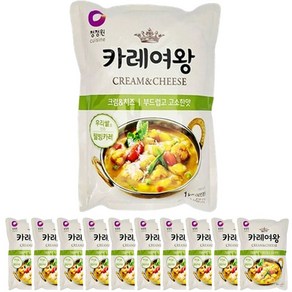 청정원 카레여왕 크림치즈 1kg x 10개