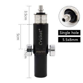 공군 콘도르 pcp 방폭 정압 밸브 30mpa 350ba 4500psi 단일 구 8mm, 05 5.5mmX8 single hole, 1개