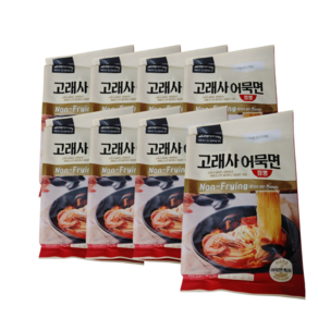 고래사어묵 고래사 어묵면 짬뽕 225g x 8개