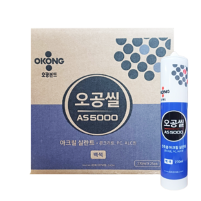 수성 실란트 흰색실리콘 25개 도배마감 몰딩 단열벽지 마무리작업 몰딩