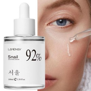 92% 달팽이 진정 페이셜 에센스 멀티 인 원 스킨 케어 보습 및 보습 페이스 세럼 100ml