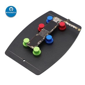 PCB거치대 납땜스탠드 PCB지지대 범용 보드 홀더 고정 장치 납땜 플랫폼 개 마그네틱 핀 그루브 회로 기판 용 클램프, 1개