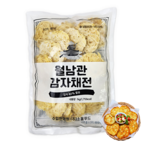 월남관 감자채전 1kg 감자전, 1개