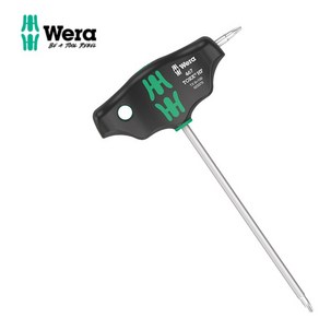 WERA 베라 T핸들별렌치 467 TORX HF TX6x100mm 05023367001, 1개