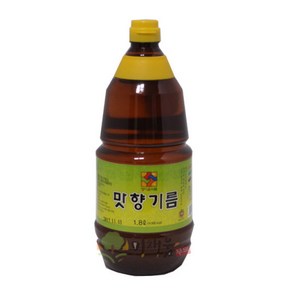 맛향기름 1.8L 정다운식품 맛기름 참기름 들기름, 1개