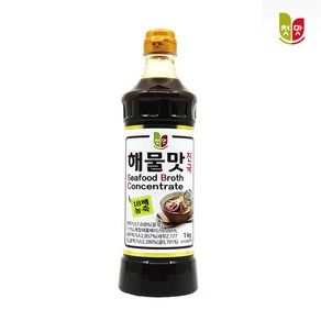 첫맛 해물맛진국(청우 1k)X12 식자재용 해물국물팩, 12개, 1kg