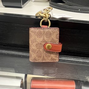 시그니처 캔버스 픽처 프레임 백 참 COACH PICTURE FRAME BAG CHARM 55785 호환