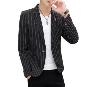 남성용 슬림 스트라이프 정장 Men's suits 하늘비즈 A31 C625V358