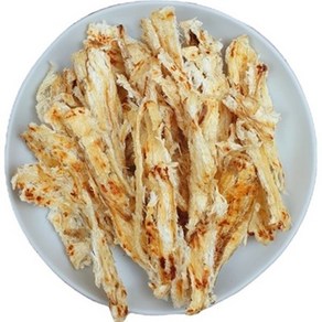 국내가공 구운 아귀채 1kg 500g+500g 포장 아귀포, 2개