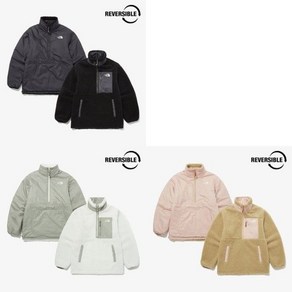 [매장정품] 노스페이스 NORTHFACE 플레이 그린 리버시블 플리스 아노락 - NJ4FP56