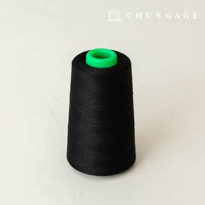 천가게 재봉실 재봉사 미싱실 40수 2합 24컬러 옷만들기, 40수2합 - 02.블랙, 1개