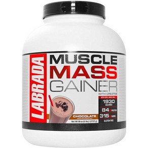 라브라다 뉴트리션 Labrada Nutrition Muscle Mass Gainer 머슬 게이너 초콜렛 6lbs