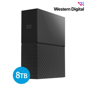 WD My Book Gen2 BBGB 스탠딩 외장하드 8TB, 단품