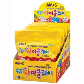 아모스/2500 탱탱 아이클레이(50g/살구), 본상품선택, 1개