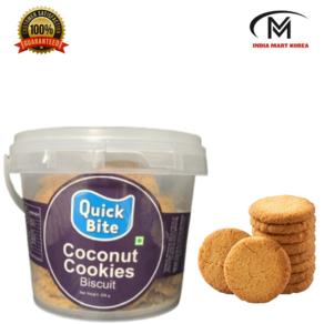 QUICK BITE COCONUT COOKIES BISCUIT 퀵바이트 코코넛 쿠키 비스킷 350G 1개