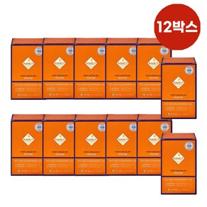 프리미엄 골드 카무트 효소 100만 역가 효소로비움 고구마맛 6+6Box, 12박스, 90mg