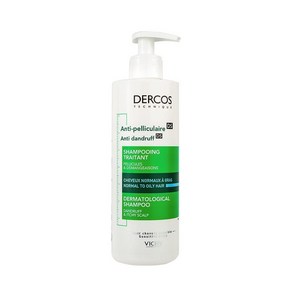 비쉬 델코스 더마톨로지컬 샴푸 댄드러프 & 잇치 스칼프, 390ml, 1개