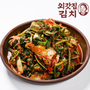 [외갓집] 직접 담근 전라도 열무 얼갈이 김치 100% 국내산 시원하고 아삭한 여름 전용 김치, 5kg, 1개
