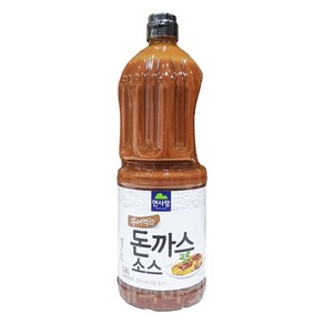 면사랑 부어먹는 돈까스소스 1.8L 프리미엄 옛날돈까스소스 경양식 옛날 돈까스, 2개