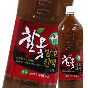 옻 나무 효능 옻닭 옻타지 않는 참옻 옺 나무 발효 진액 엑기스 물, 1.5L, 1개