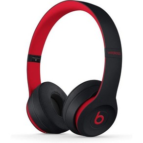 Beats by D. De Solo3 무선 온이어 헤드폰 실버 갱신, Defiant Black-Red, Defiant Black-Red