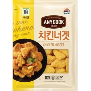 애니쿡 치킨너겟 사조대림 1kg 냉동, 1개