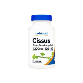 뉴트리코스트 시서스 1200mg 240정 베지캡슐 Nuticost Cissus, 1개, 120정