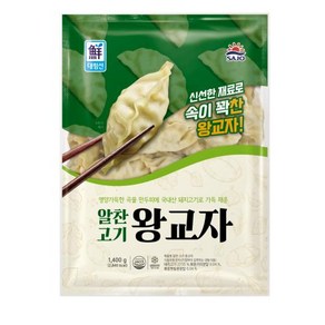 알찬 고기 왕교자 1400g 사조대림 냉동