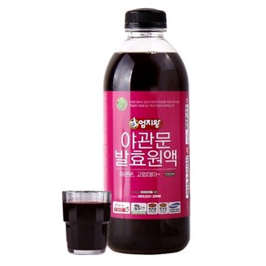 (주)미산약초농장 엄지왕 야관문발효원액 1000ml 1병, 1개