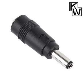 강원전자 KW KW-DC12A 5.5x2.1 to 5.0x2.5mm 아답터 변환 잭