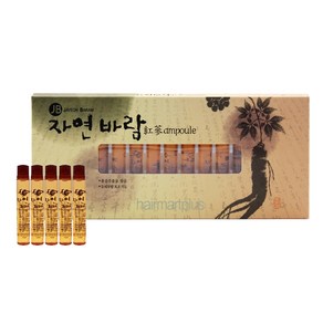 자연바람 홍삼 앰플 13ml x 15개입 헤어앰플, 195ml, 1개