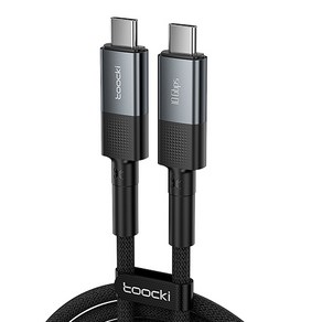 Toocki 투키 Gen2 10Gbps USB3.2 C TO C 60W 초고속 충전케이블