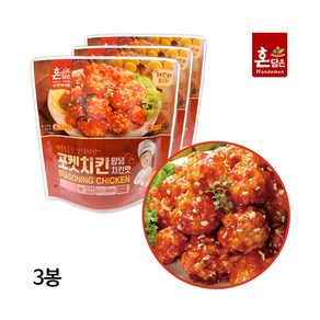 한맥 포켓 양념치킨 180g 3봉 너겟순살, 3개