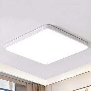 LED 초슬림 천장등 플리커프리 삼성칩셋 60W, 화이트 + 주광색