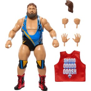 Mattel WWE 엘리트 액션 피규어 액세서리 25 아티큘레이션 포인트의 6인치 수집용 오티스 실물과 같은 모양 교체 가능한 손