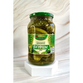 오이피클 테겐 1000ml TEGEN PICKLED CUCUMBERS 1000ml, 1개, 1L