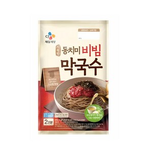 (냉장)[CJ제일제당]동치미 비빔막국수2인분, 484.4g, 1개