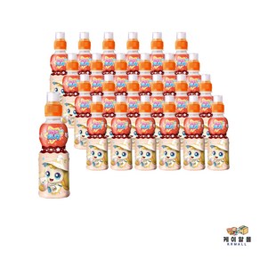 (으니마켓)웅진 캐치 티니핑 복숭아맛, 200ml, 24개