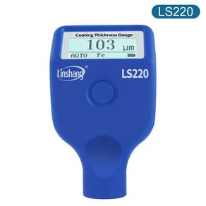 도막측정기 페인트 코팅 두께 테스터 0-2000μm 0.1μm Fe NFe 프로브 게이지 LS220 자동차 필름 게이지-2, 1개