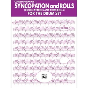 Syncopation and Rolls fo the Dum Set 드럼 싱코페이션과 롤 교본 Alfed 알프레드