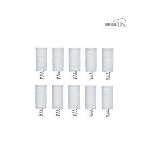 대림바스 디클린 세면용 워터탭 리필필터(10개입), 흰색, 1세트